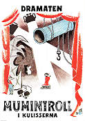 Dramaten Mumintroll i kulisserna 1982 poster Poster artwork: Tove Jansson Find more: Mumin Find more: Moomin Find more: Dramaten