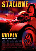 Driven 2001 movie poster Sylvester Stallone Kip Pardue Til Schweiger Renny Harlin Cars and racing
