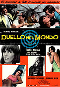 Ring Around the World 1966 movie poster Richard Harrison Helene Chanel Giacomo Rossi Stuart Luigi Scattini