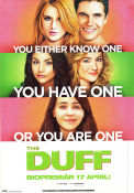 The Duff 2015 movie poster Mae Whitman Bella Thorne Robbie Amell Ari Sandel