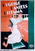 Dygdige Daniels dilemma 1930 poster 