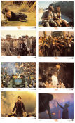 Empire of the Sun 1987 lobby card set Christian Bale John Malkovich Miranda Richardson Steven Spielberg Asia War