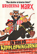 A Day at the Races 1937 movie poster Bröderna Marx The Marx Brothers