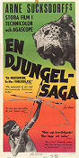 The Flute and the Arrow 1957 movie poster Chendru Ginjo Martin Held Arne Sucksdorff Documentaries Cats