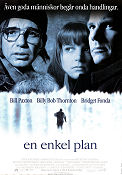 A Simple Plan 1999 movie poster Bill Paxton Billy Bob Thornton Bridget Fonda Sam Raimi