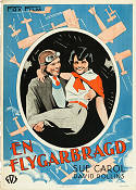 The Air Circus 1928 movie poster David Rollins Sue Carol Howard Hawks Planes Eric Rohman art