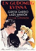 The Divine Woman 1928 movie poster Greta Garbo Lars Hanson Victor Sjöström Eric Rohman art