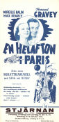 Si j´étais le patron 1934 movie poster Fernand Gravey Max Dearly Charles Dechamps Richard Pottier