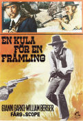 Gli fumavano le Colt 1971 movie poster Gianni Garko William Berger Christopher Chittell Giuliano Carnimeo