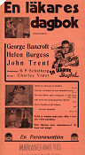 A Doctor´s Diary 1937 poster George Bancroft Charles Vidor