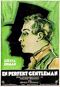 En perfekt gentleman 1927 movie poster Gösta Ekman