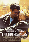 One Fine Day 1996 movie poster Michelle Pfeiffer George Clooney Michael Hoffman