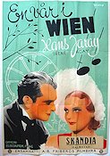 Hoheit tantzt Walzer 1937 movie poster Hans Jaray Irene Agay Eric Rohman art