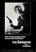The Enforcer 1976 movie poster Clint Eastwood Tyne Daly James Fargo Find more: Dirty Harry Bridges Guns weapons