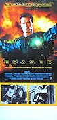 Eraser 1996 movie poster Arnold Schwarzenegger James Caan