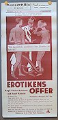 Erotikens offer 1936 movie poster Josef Kokeisl Country: Czechoslovakia