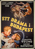Zoo in Budapest 1933 movie poster Loretta Young Gene Raymond