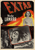 Extase 1933 movie poster Hedy Lamarr Aribert Mog Zvonimir Rogoz Gustav Machaty Country: Austria