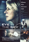 Eye in the Sky 2015 movie poster Helen Mirren Aaron Paul Alan Rickman Gavin Hood