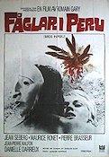 Birds in Peru 1968 movie poster Jean Seberg Artistic posters