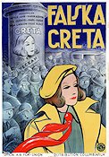 Falska Greta 1934 movie poster Adolf Jahr Karin Albihn