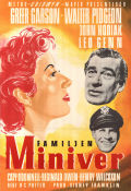 The Miniver Story 1950 poster Greer Garson HC Potter