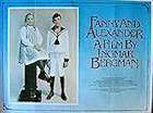 Fanny and Alexander 1982 movie poster Ewa Fröling Jan Malmsjö Jarl Kulle Erland Josephson Allan Edwall Ingmar Bergman