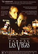Leaving Las Vegas 1995 movie poster Nicolas Cage Elisabeth Shue Julian Sands Mike Figgis Gambling Romance