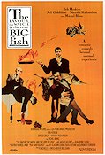 The Favour the Watch and the Very Big Fish 1991 movie poster Bob Hoskins Jeff Goldblum Natasha Richardson Ben Lewin Fish and shark