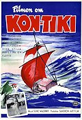 Filmen om Kon-Tiki 1950 poster Thor Heyerdahl