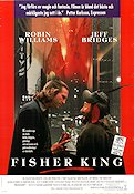 The Fisher King 1991 poster Robin Williams Terry Gilliam