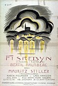 Fiskebyn 1920 movie poster Karin Molander Mauritz Stiller