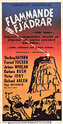 Flaming Feather 1952 movie poster Sterling Hayden Forrest Tucker Ray Enright