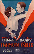The Magic Flame 1927 movie poster Ronald Colman Vilma Banky Henry King