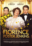 Florence Foster Jenkins 2016 movie poster Meryl Streep Hugh Grant Simon Helberg Stephen Frears