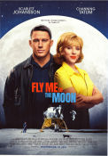 Fly Me to The Moon 2024 movie poster Scarlett Johansson Channing Tatum Woody Harrelson Greg Berlanti