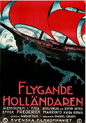 Den flyvende Hollaender 1919 poster Carlo Wieth Emanuel Gregers