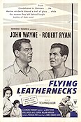 Flying Leathernecks 1952 movie poster John Wayne Robert Ryan