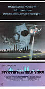 Escape From New York 1981 movie poster Kurt Russell Lee Van Cleef Ernest Borgnine Donald Pleasence Isaac Hayes John Carpenter Cult movies