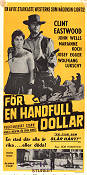 A Fistful of Dollars 1964 movie poster Clint Eastwood Marianne Koch Sergio Leone Money