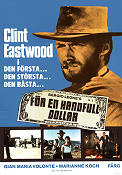 A Fistful of Dollars 1964 movie poster Clint Eastwood Marianne Koch Sergio Leone Money