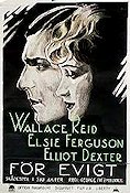 Forever 1922 movie poster Wallace Reid Elsie Ferguson