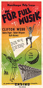 Stars and Stripes Forever 1952 movie poster Clifton Webb Robert Wagner Debra Paget Henry Koster Music: Philip Sousa