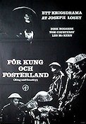 King and Country 1965 movie poster Dirk Bogarde War