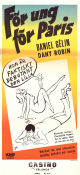 Paris canaille 1956 movie poster Dany Robin Daniel Gélin Tilda Thamar Pierre Gaspard-Huit