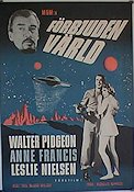 Forbidden Planet 1956 poster Walter Pidgeon Fred M Wilcox