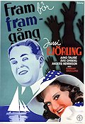 Fram för framgång 1938 movie poster Jussi Björling Aino Taube Eric Rohman art