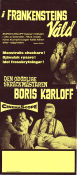 Frankenstein 1970 1958 poster Boris Karloff Howard W Koch