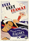 Fast Life 1932 movie poster William Haines Madge Evans