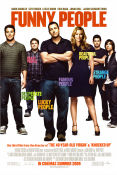 Funny People 2009 movie poster Adam Sandler Seth Rogen Judd Apatow